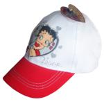 Casquette Betty Boop Blanche