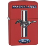 Briquet Zippo Ford Mustang rouge