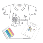 D�core ton T-shirt Sarah Kay taille 6/8 ANS