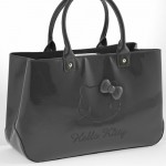 Grand sac � main Hello Kitty verni gris By Camomilla