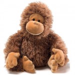 Peluche Gund Rusty L'orang outan 25 cm