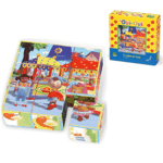 Jeu de 9 cubes Oui-oui