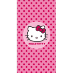 Drap de plage Hello Kitty calypso