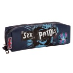 Trousse rectangulaire bleue Sex Pistols