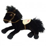 Peluche Cheval Grand Galop Belle Assis