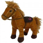 Peluche Cheval Grand Galop Prancer Debout