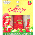 Lot de 3 culottes Charlotte aux fraises