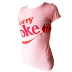 T-shirt Coca Cola Cherry rose