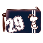 Pochette Grand Mod�le Snoopy r�tro Marine