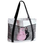 Sac cabas Canvas ray� Barbapapa Marine