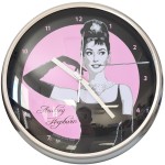 Horloge Audrey Hepburn Diamants sur canap