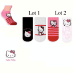 Lot de 2 paires de socquettes Hello Kitty
