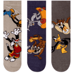 Lot de 3 paires de chaussettes Looney Toons