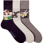 Lot de 3 paires de chaussettes Asterix