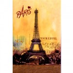 Magnet m�tal Paris Tour Eiffel