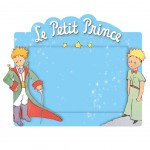 Cadre photo Le Petit Prince de St Exupry en rsine