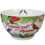 Bol Perroquet en Porcelaine 480 ml Collection Tropical
