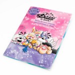 Cahier avec stickers repositionnables Diddl  Format A5