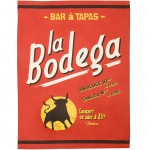 Torchon Bodega Bar  Tapas en coton 70 x 51 cm