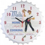 Horloge Murale en m�tal Vintage Drive In