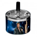 Cendrier Johnny Hallyday Bleu