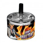 Cendrier Johnny Hallyday flammes