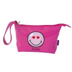 Trousse beaut� vinyle Happy Colours Love