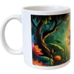 Mug en cramique lotus chakras svadhisthana  350 ml