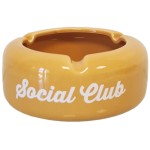 Cendrier en cramique jaune - Social Club