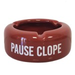 Cendrier en cramique chocolat - Pause Clope
