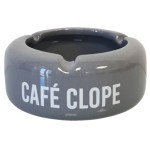 Cendrier en cramique gris - Caf Clope