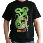 T-shirt Dragon Ball Shenron noir