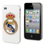 Coque Iphone 4 et 4 S Real Madrid Blanche