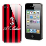 Coque Iphone 4 et 4S A-C MILAN raye