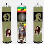 Cendrier sur pied Bob Marley gris