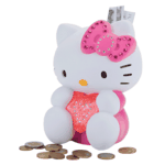 Tirelire Hello Kitty avec diamants