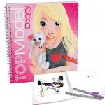 Album coloriage Styliste Top Model Doggy