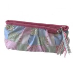 Trousse rose Patchwork cheval