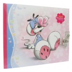 Le journal intime rectangulaire parfum� Diddl rose