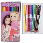 Set de crayons de couleur Top Model