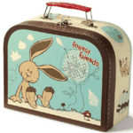 Valisette carton Nici Lapin