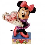 Figurine Collection Minnie avec coeur