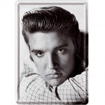 Petite plaque m�tal Elvis Presley