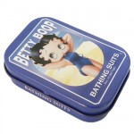 Mini boite metal Betty Boop avec petits bonbons � la menthe