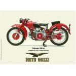 Grande Plaque m�tal Moto Guzzi Falcone