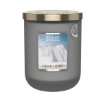 Grande bougie Heart and Home 70 heures - Linge frais