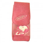 Etui portable Snoopy rose