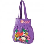 Sac shopping boule Pucca violet