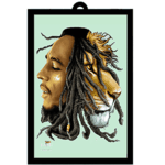 Grand miroir Bob Marley Tete de Lion