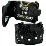 Portefeuille Hello Kitty Party noir by Camomilla